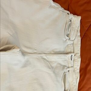 Rag & Bone Off-White Denim Pants